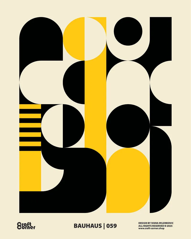 bauhaus abstract wall art prints bauhaus 059
