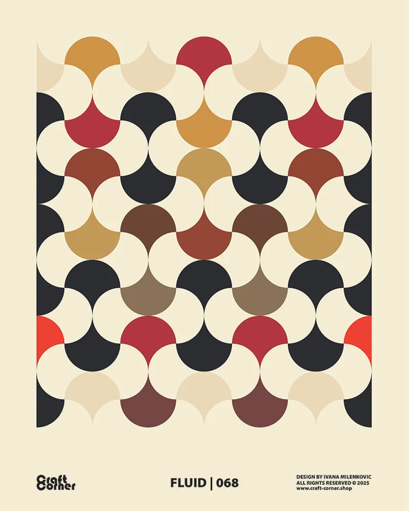 bauhaus wall art prints fluid 068