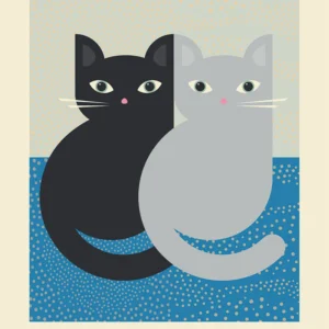 two cats | 077 edit